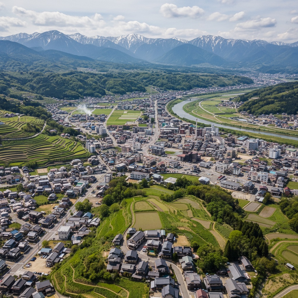 飯田市の風景